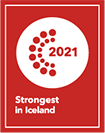Strongest in Iceland